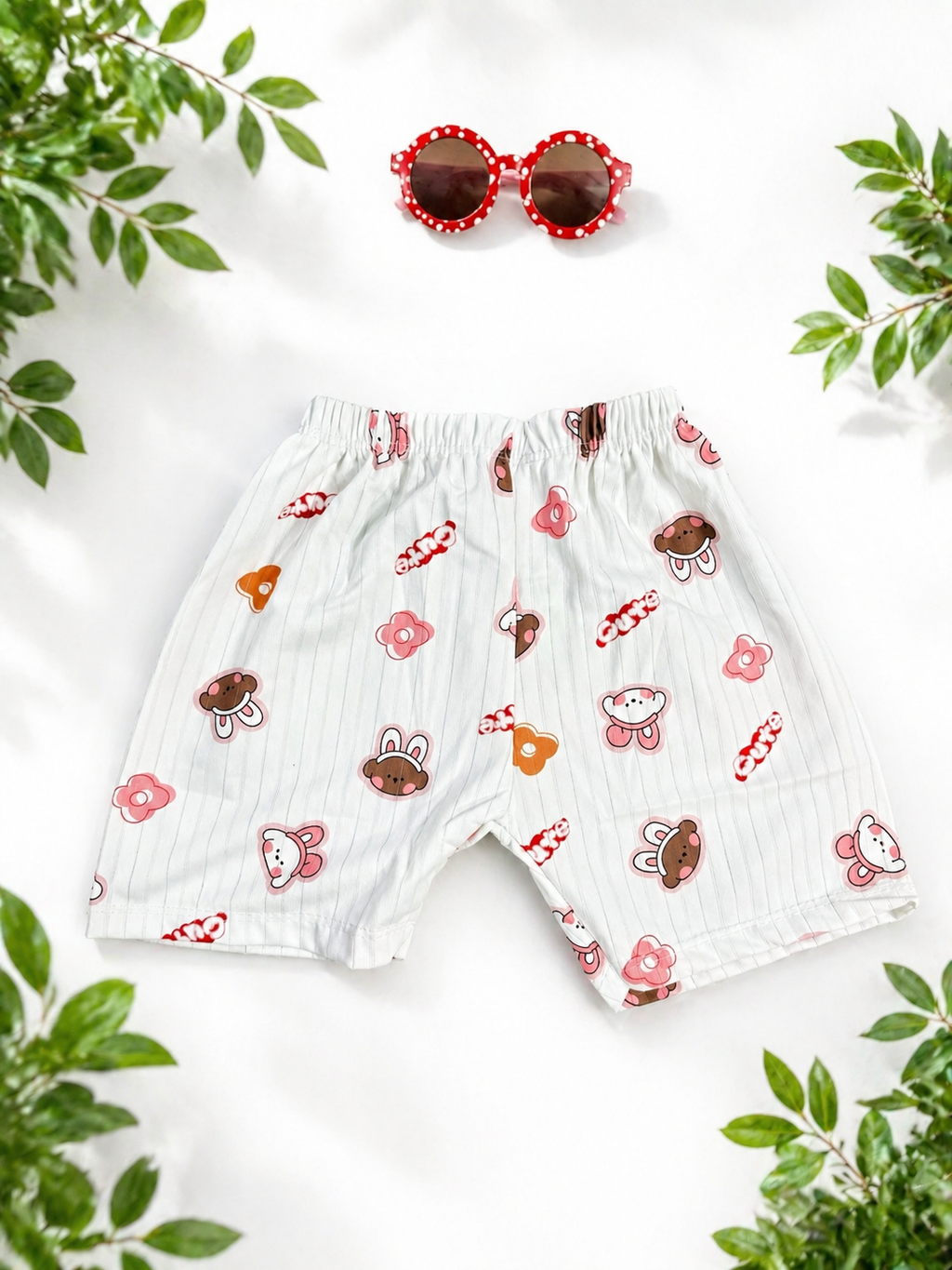 Summer Short-Sleeved Suit 2 pcs - Panda