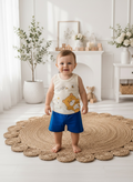 Summer Sleeveless Suit 2 piece - Bear