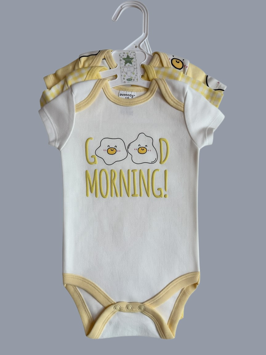 Baby Rompers Set - 3 Pieces