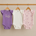Pack of 3 Romper Set - Lovely Lavender