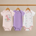Pack of 3 Romper Set - Dino