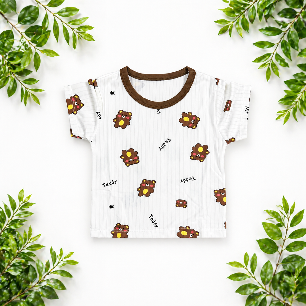 Summer Short-Sleeved Suit 2 pcs - Teddy
