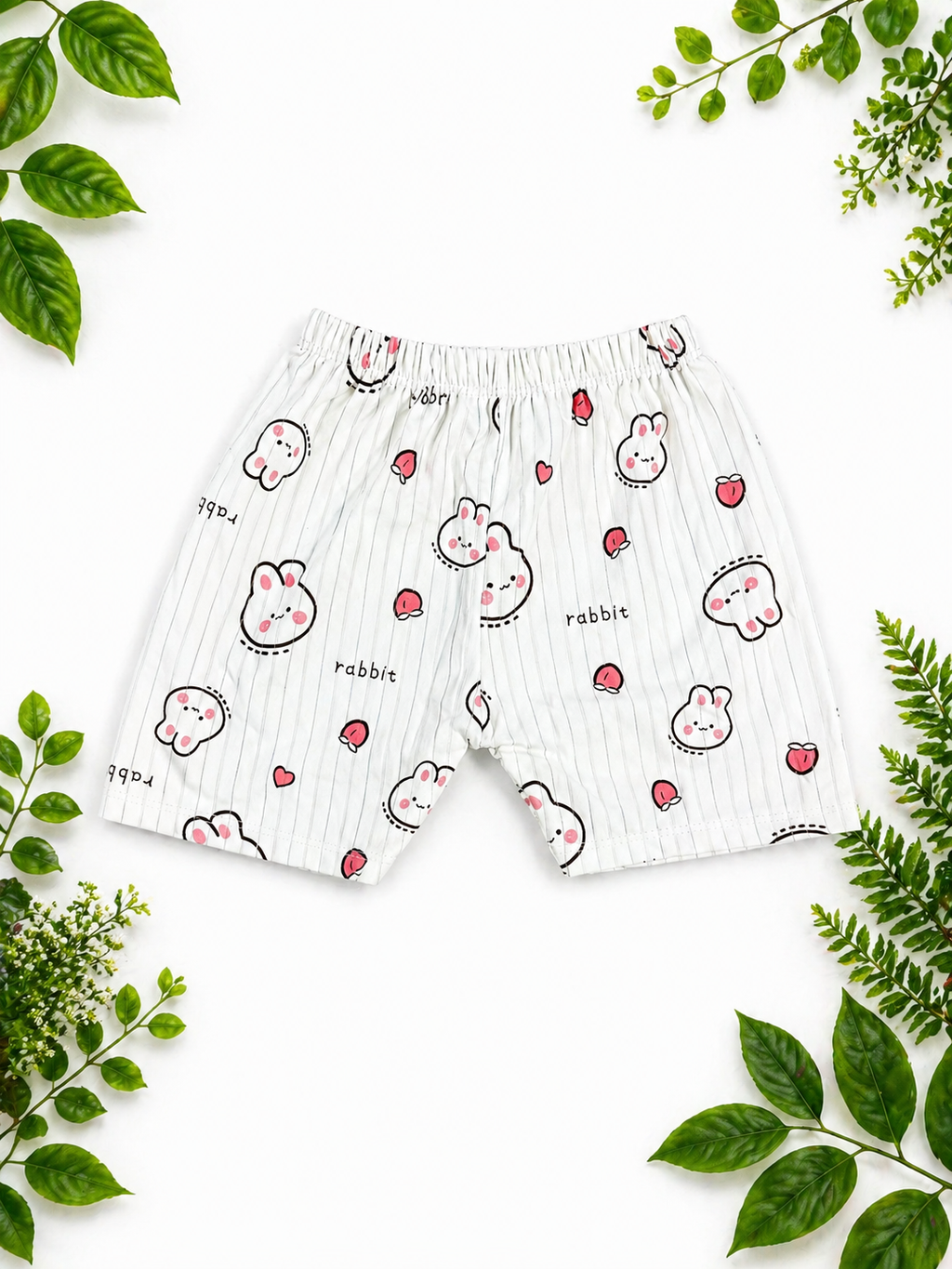 Summer Short-Sleeved Suit 2 pcs - Rabbit