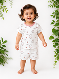 Summer Short-Sleeved Suit 2 pcs - Rabbit