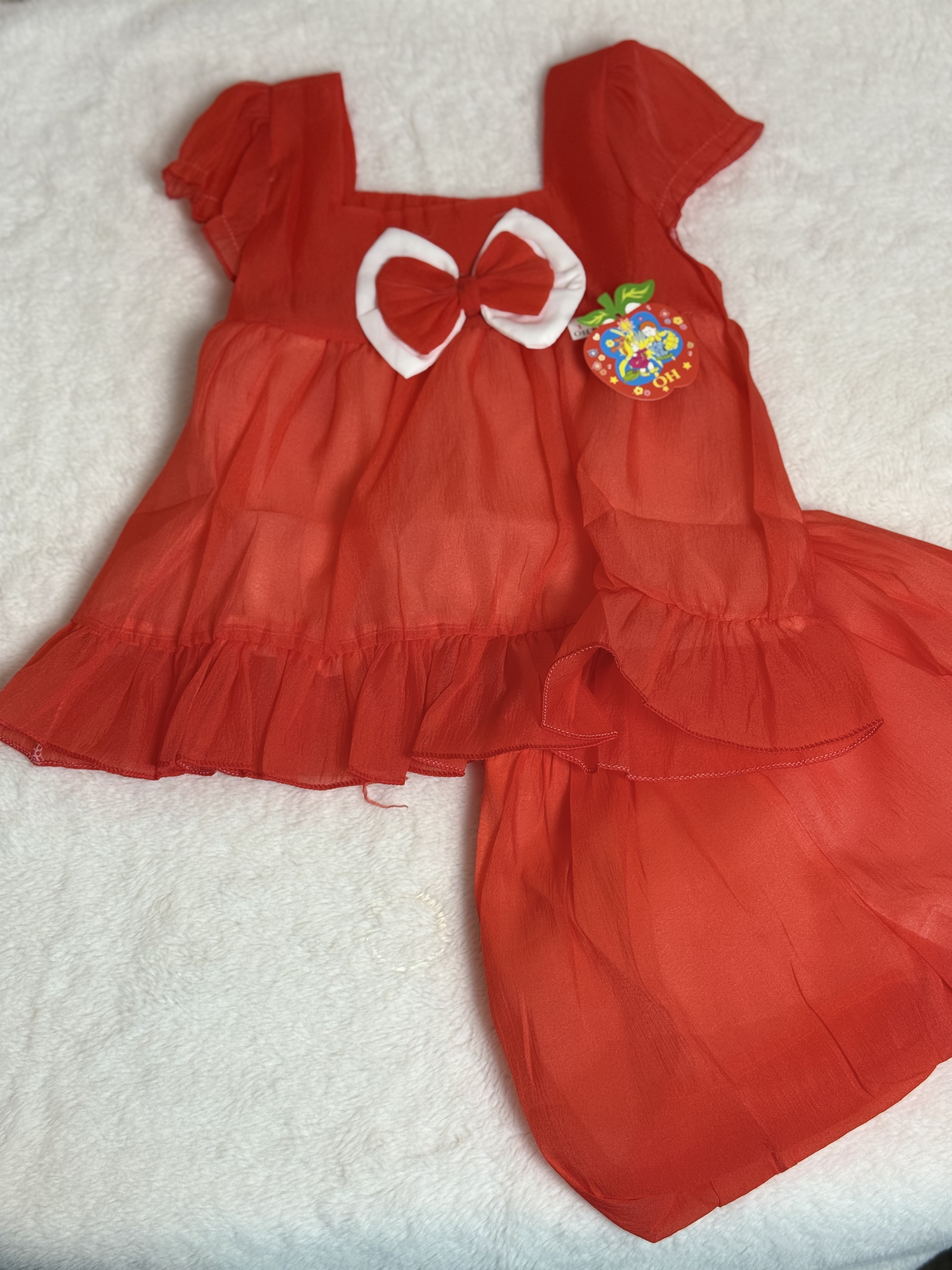 Chiffon Dress Set